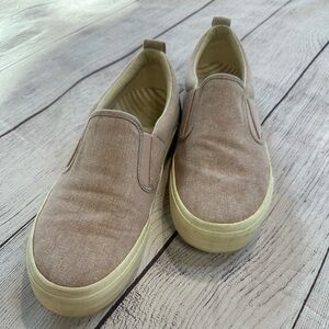 Taos canvas slip on sneakers